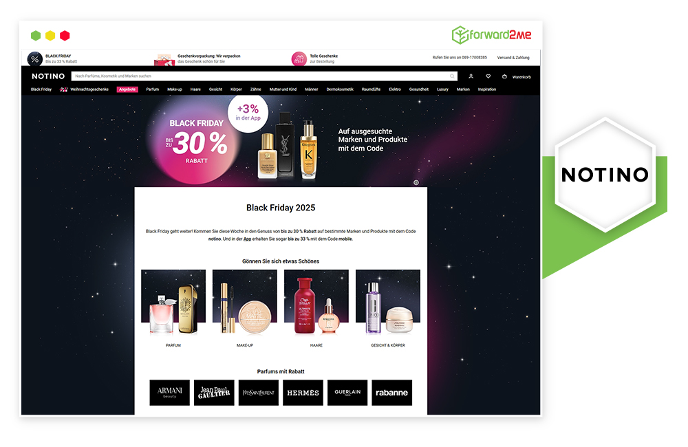 Notino Black Friday 2025